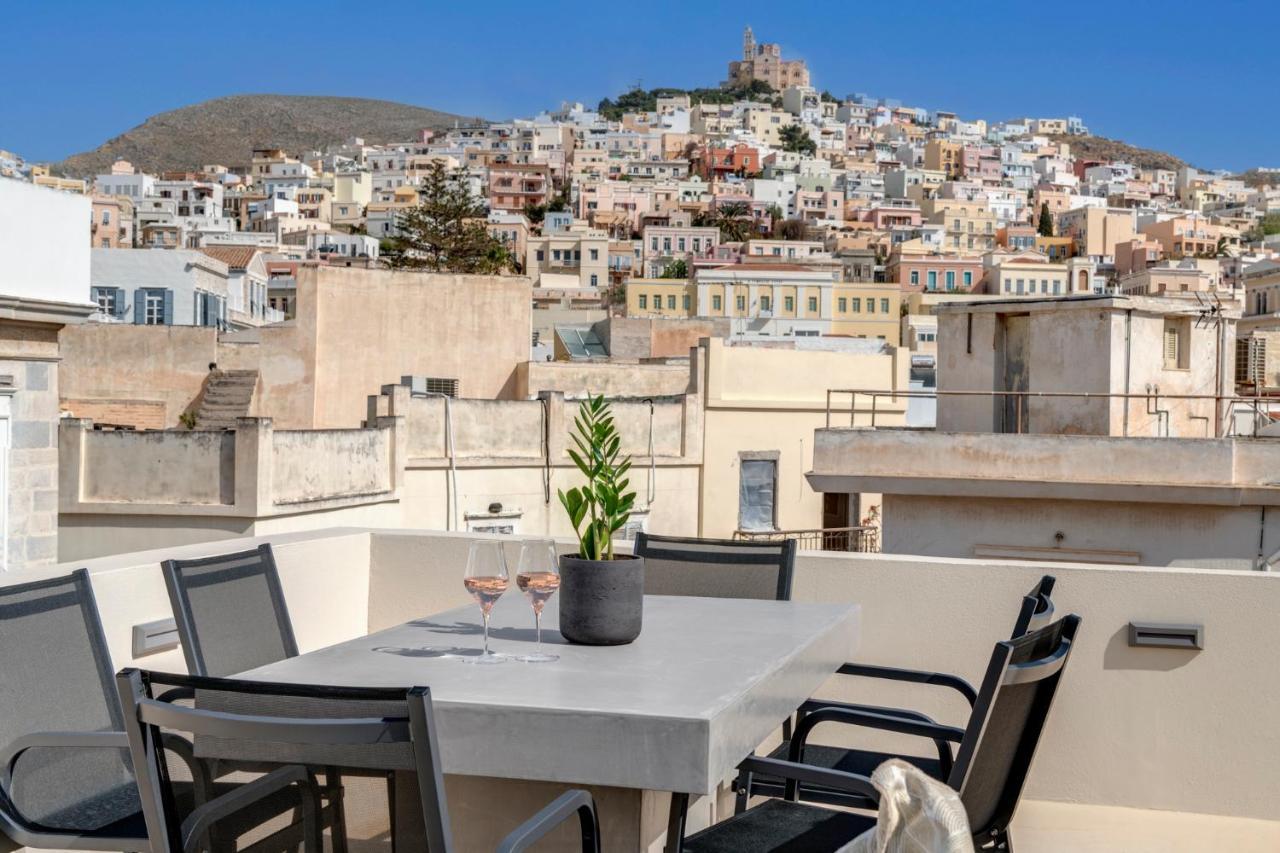 The Heart Of Syra - Your Home In Ermoupolis Екстер'єр фото
